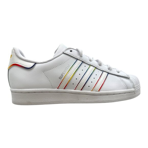Adidas Originals Superstar JColor white GY3133 size 5.5 New with box - Picture 5 of 10